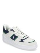 Polo Ralph Lauren Masters Sport Suede Sneaker Vit