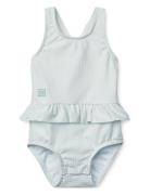 Liewood Amina Baby Stripe Swimsuit Blå