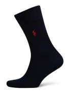 Polo Ralph Lauren Pony Flat-Knit Trouser Socks Blå