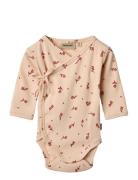 Wheat Body Wraparound L/S Chia Beige
