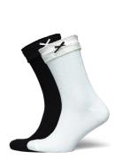 Lindex Sock 2 P Flounce Cuff Vit