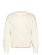 J. Lindeberg Eddy Cotton Wool Crew Neck Vit