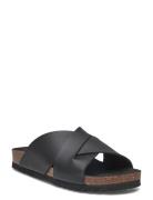 Scholl Sl Vivian Pu Leather Black Svart
