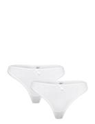 Weekday 2-Pack Pointelle Thongs Vit