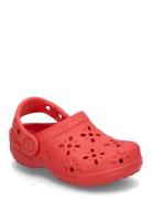 Crocs Classic Floral Cut Out Clog T Röd