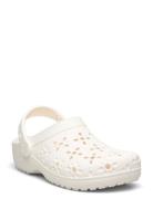 Crocs Classic Floral Cut Out Clog K Vit