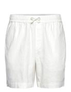 Woodbird Wbbommy Linen Shorts Vit