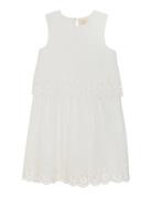 Creamie Dress Embroidery Beige