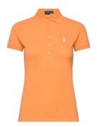 Polo Ralph Lauren Slim Fit Stretch Polo Shirt Orange