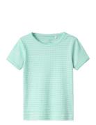 Name It Nmffikatie Ss Slim Top Blå