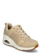Skechers Women Uno Wedge Everything Nice Beige