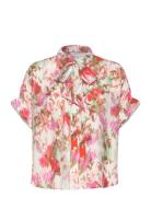 Nümph Nuvinnie Ss Bow Shirt Rosa