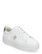 Tommy Hilfiger Platform Court Sneaker Metallics Vit