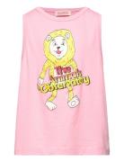 THE ANIMALS OBSERVATORY Frog Kid Tank Top Pink Rosa