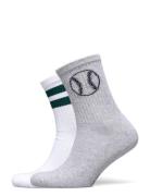 Name It Nkmdale 2P Sock Grå