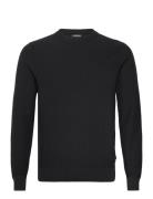 J. Lindeberg M Cotton Structure Sweater Svart