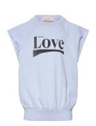THE ANIMALS OBSERVATORY Squab Kid Top Soft Blue Blå