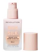 Revolution Beauty London Revolution Makeup Skin Silk Serum Foundation ...