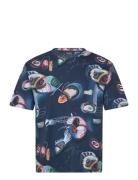 Scotch & Soda Relaxed-Fit Aop T-Shirt Multi/patterned