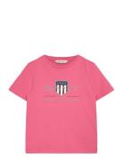 GANT Archive Shield Ss T-Shirt Rosa