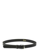 Pieces Pctimara Leather Contrast Jeans Belt Fp Svart