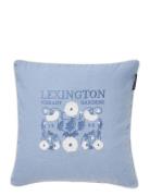 Lexington Home Vibrant Gardens Linen/Cotton Pillow Cover Blå
