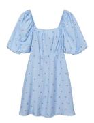 Vero Moda Vmodette 2/4 Short Dress Wvn Ga Blå