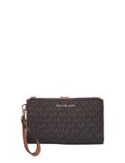 Michael Kors Dblzp Wristlet Brun