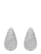By Jolima Corinne Crystal Small Earring Silver