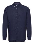 Tommy Hilfiger Pigment Dyed Li Solid Rf Shirt Marinblå