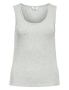 Object Objjamie S/L Sli Tank Top Noos Grå