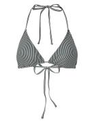 Pieces Pcbaomi Bikini Triangle Top Bc Svart