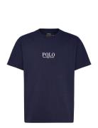 Ralph Lauren Kids 16/1 Jersey-Ss Cn-Kn-Tsh Marinblå