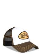 Von Dutch Oval Patch Sum Trucker Black - White - Dark Green Von Dutch ...