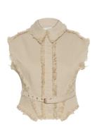 Gestuz Gzcatia Sl Shirt Beige
