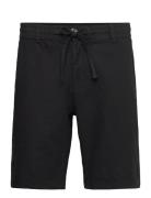 Lindbergh Linen Shorts Svart