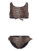 Kids Only Kogbeach Knot Bikini Set Acc Brun