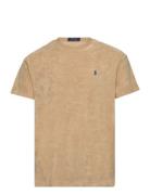 Polo Ralph Lauren Classic Fit Terry T-Shirt Beige