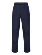 Tommy Hilfiger Linen Viscose Pant Marinblå