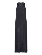 Hope Smash Dress Deep Blue Melange Svart