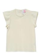 Vero Moda Girl Vmpretty Ss Top Wvn Ga Girl Kräm