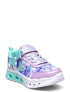 Skechers Girls Flutter Heart Lights Blurred Love Multi/patterned