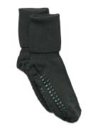 GoBabyGo Non-Slip Socks - Bamboo Khaki Green