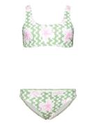 Roxy Party Waves Bralette Set 2 Grön