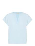 Kaffe Kagitte Blouse Blå