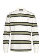 Fred Perry Jersey Stripe Polo Shirt Multi/patterned