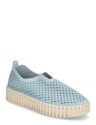 Ilse Jacobsen Tulip Slip-In On Plateau Sole Blå
