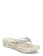 Ilse Jacobsen Flip Flop On Platform Sole Vit