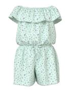 Name It Nkfvinaya Ss Playsuit Fffff Noos Grön