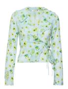 WOOD WOOD Hannah Blouse Blå